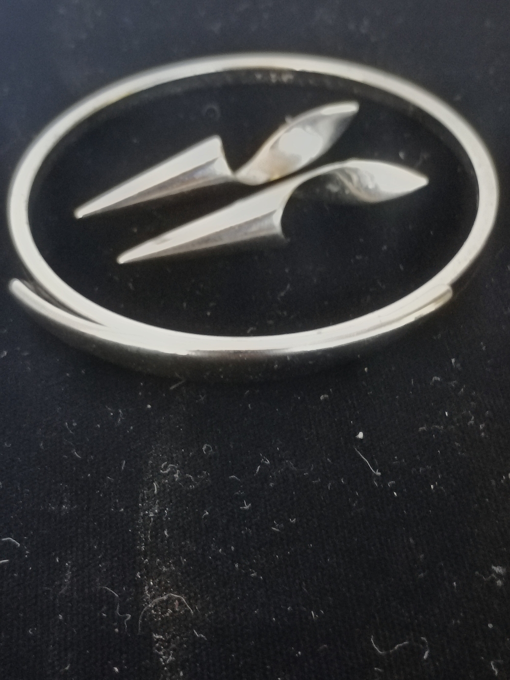 Monet Silver Tone Open Cuff Bracelet